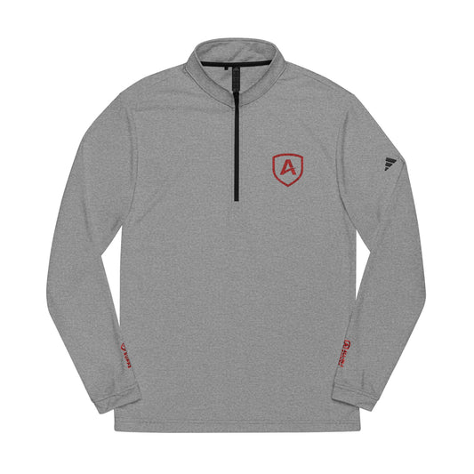 All-In-1 Supps Embroidered Quarter-Zip Pullover