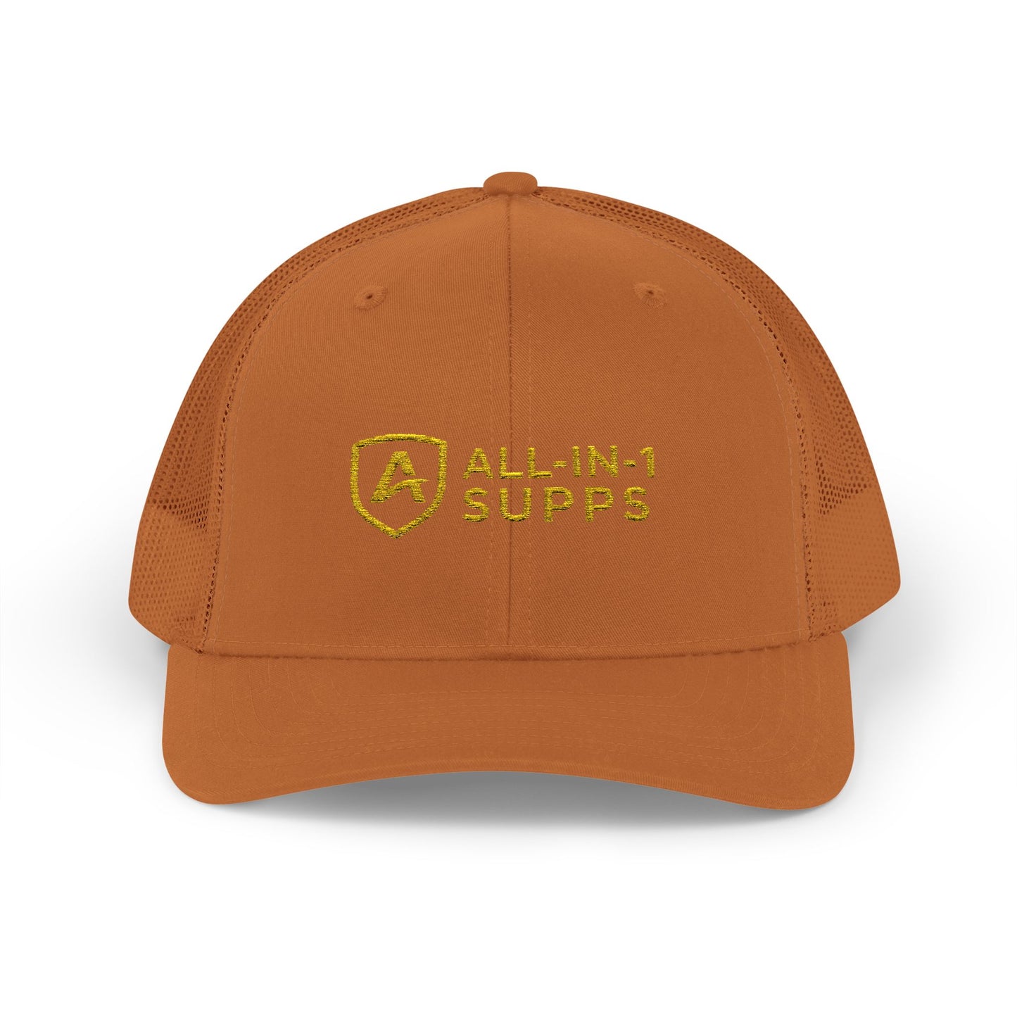 All-In-1 Supps Embroidered Trucker Cap