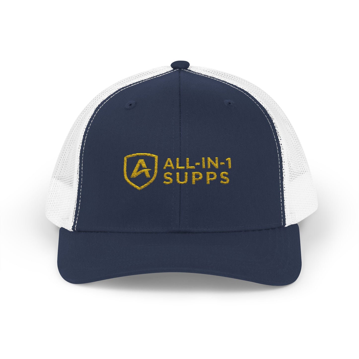 All-In-1 Supps Embroidered Trucker Cap