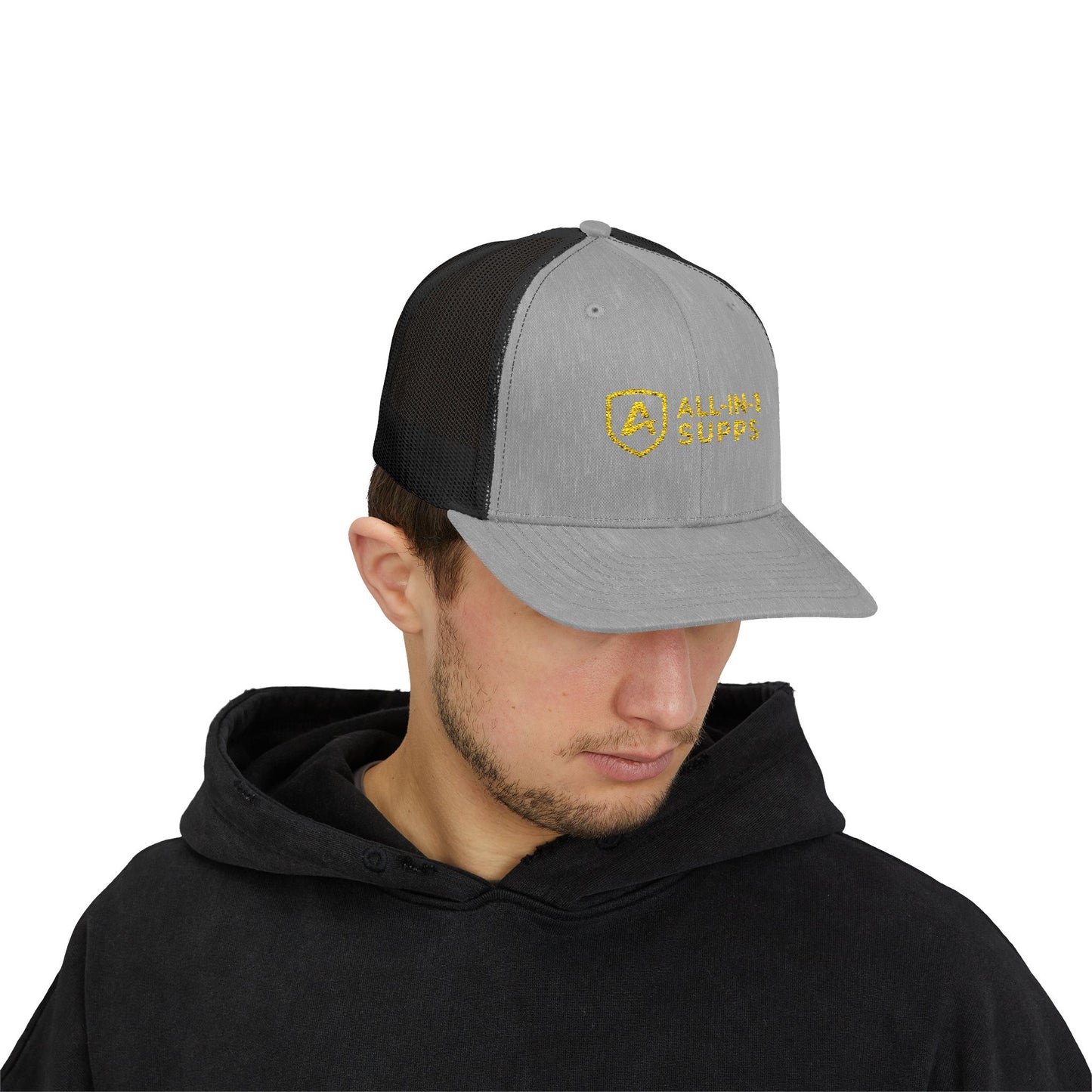 All-In-1 Supps Embroidered Trucker Cap