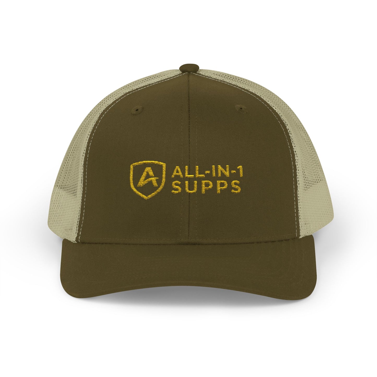 All-In-1 Supps Embroidered Trucker Cap
