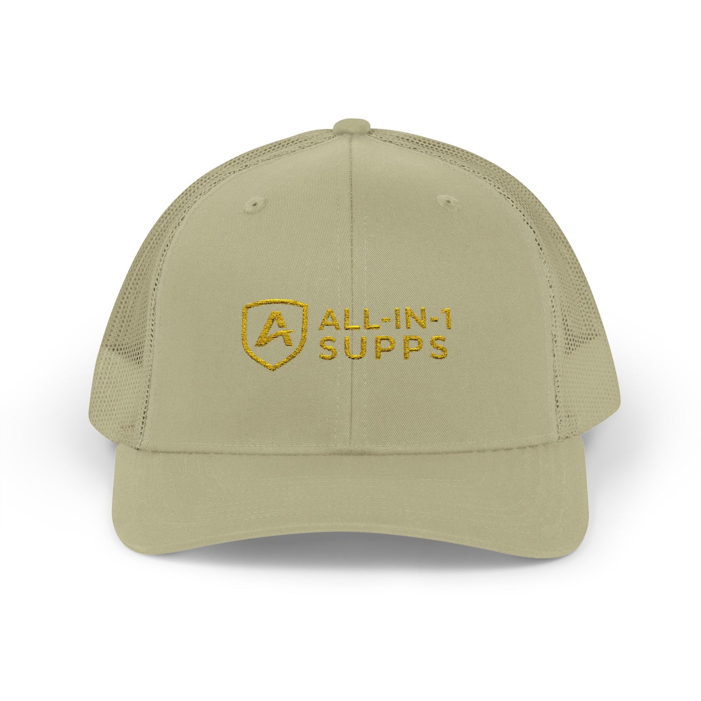 All-In-1 Supps Embroidered Trucker Cap