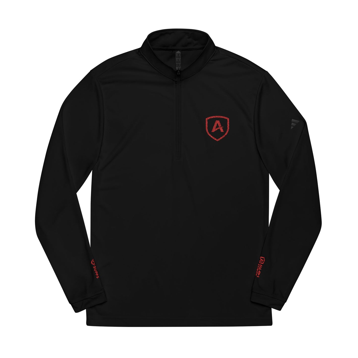 All-In-1 Supps Embroidered Quarter-Zip Pullover