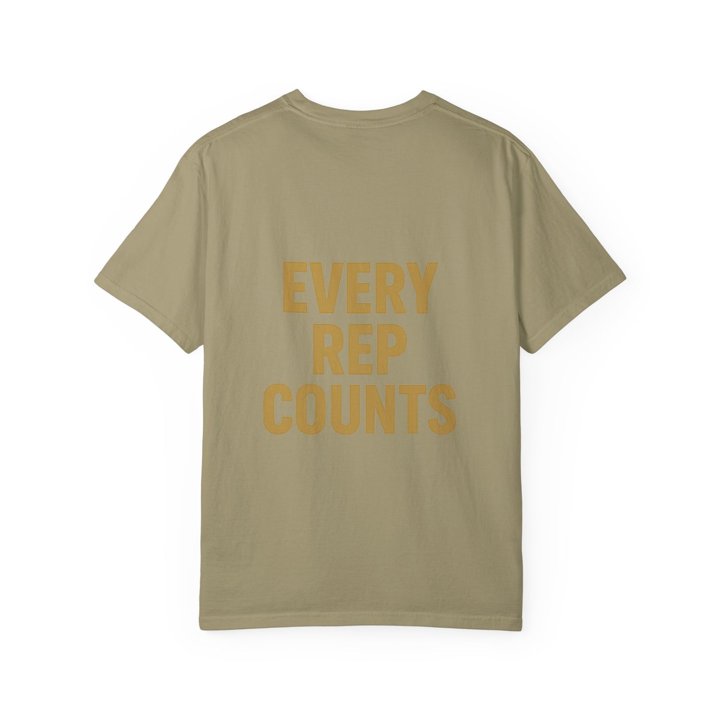 Every Rep Counts T-Shirt — Motivational Gym Workout Tee