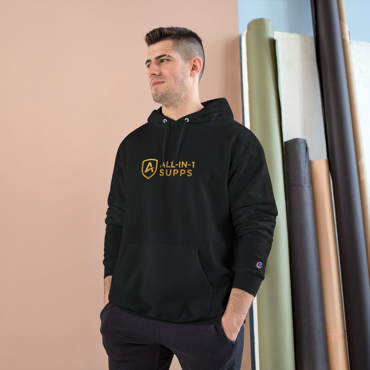 All-in-1 Supps Champion Hoodie — Fitness Supplement Gear