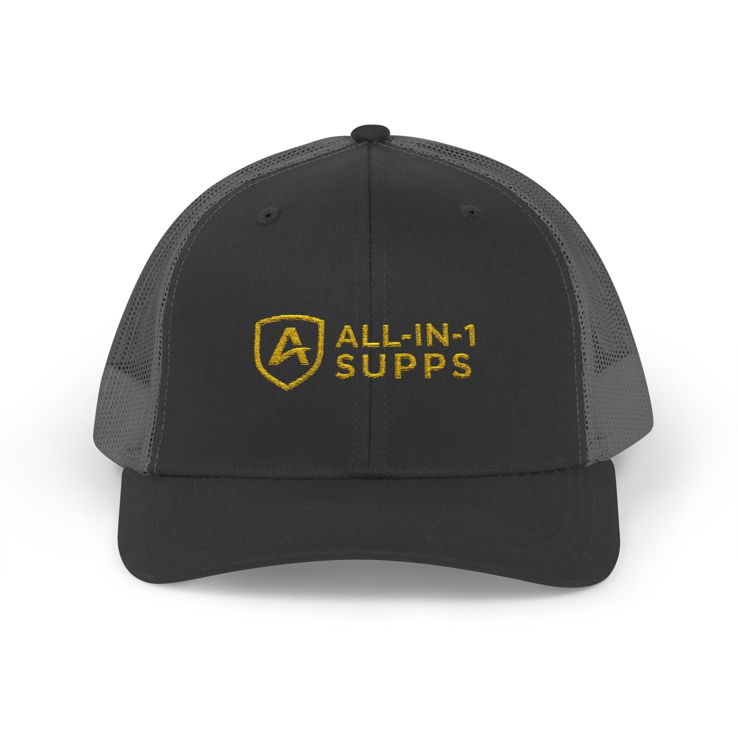 All-In-1 Supps Embroidered Trucker Cap