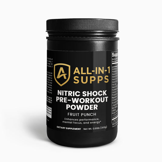 Nitric Shock Pre-Workout Powder (Fruit Punch)