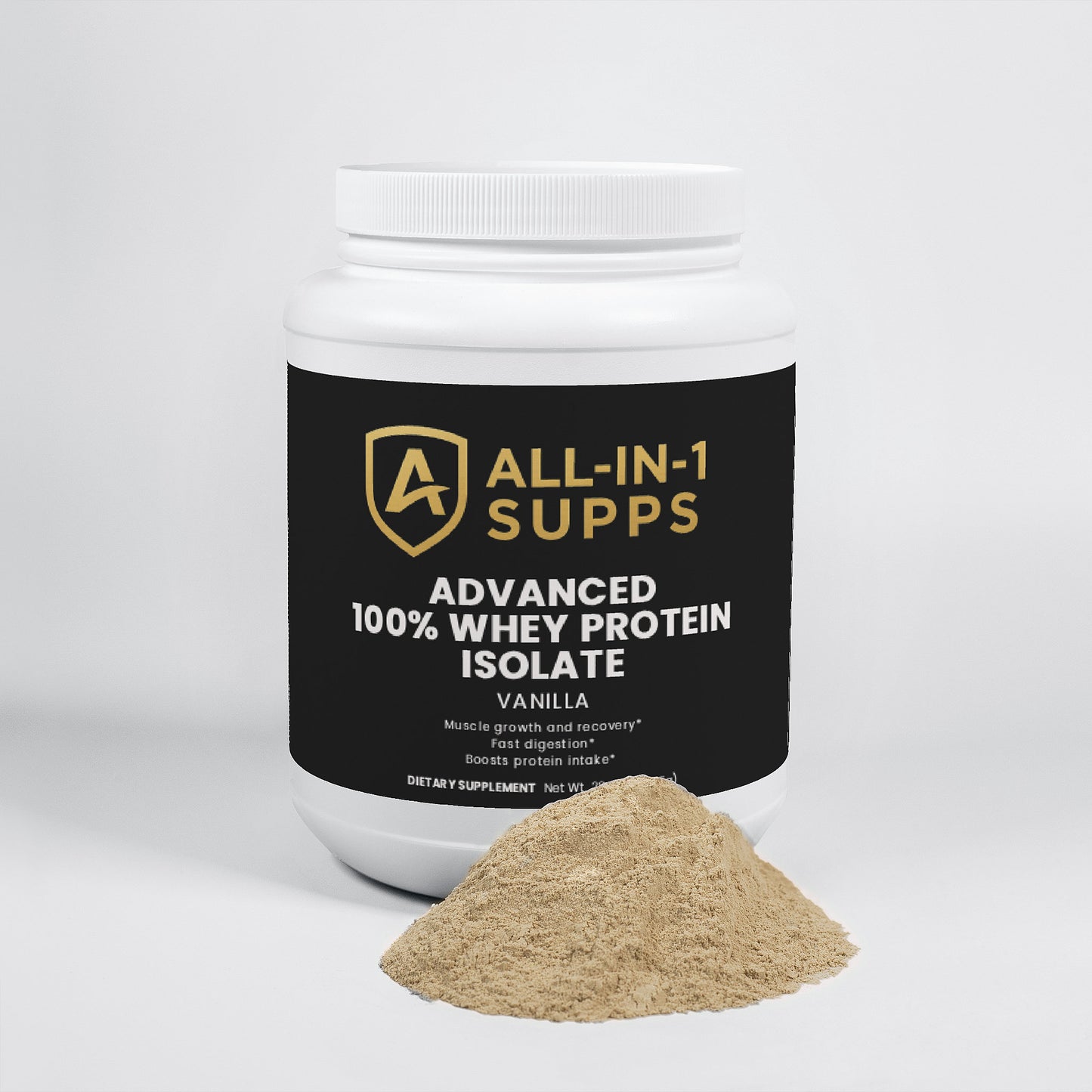 Advanced 100% Whey Protein Isolate (Vanilla)