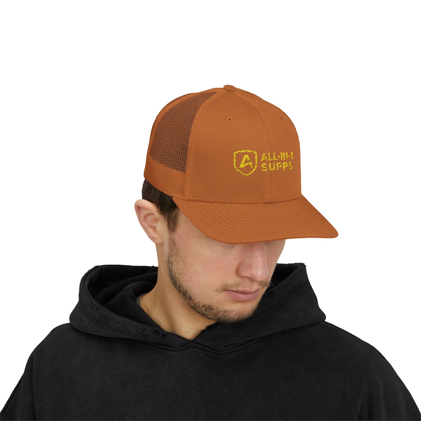 All-In-1 Supps Embroidered Trucker Cap