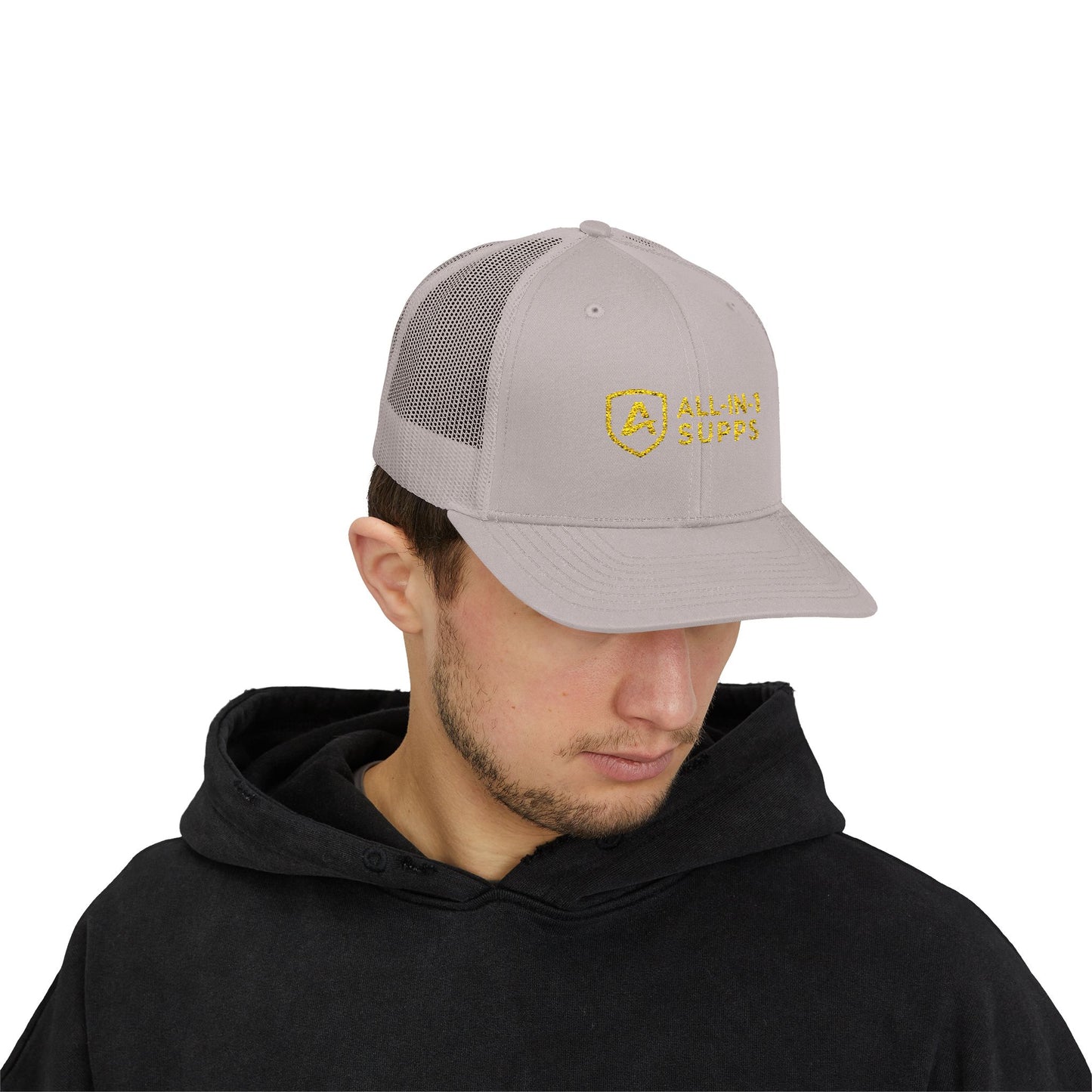 All-In-1 Supps Embroidered Trucker Cap
