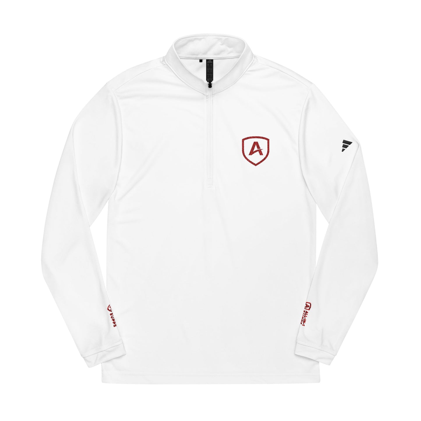 All-In-1 Supps Embroidered Quarter-Zip Pullover