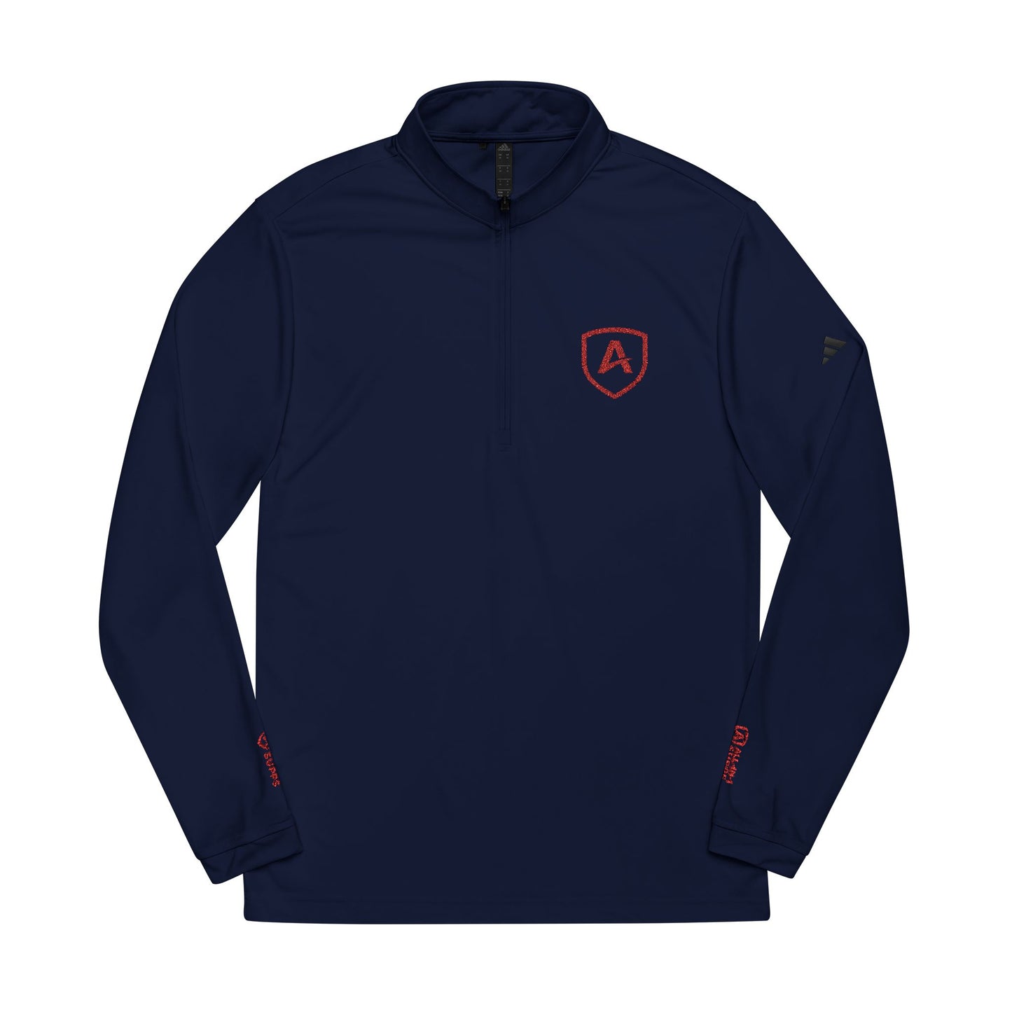 All-In-1 Supps Embroidered Quarter-Zip Pullover