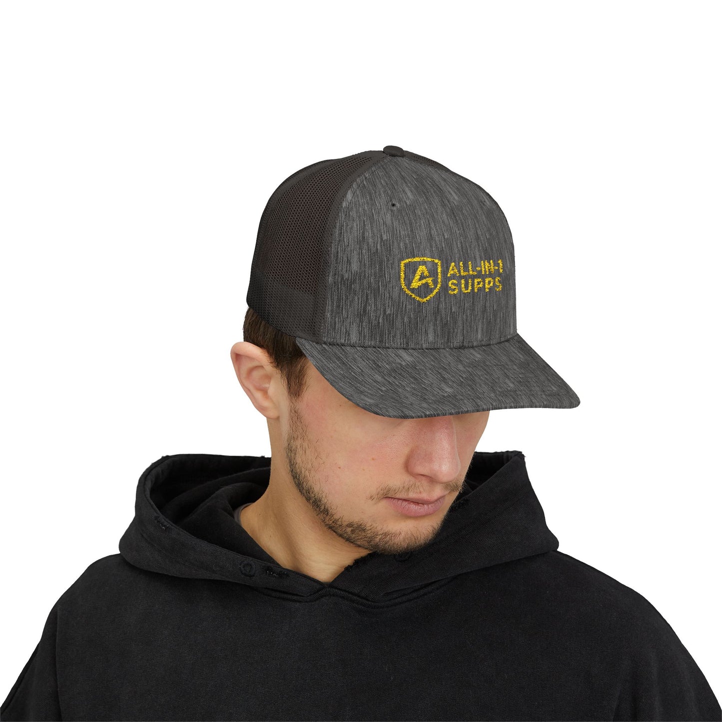 All-In-1 Supps Embroidered Trucker Cap