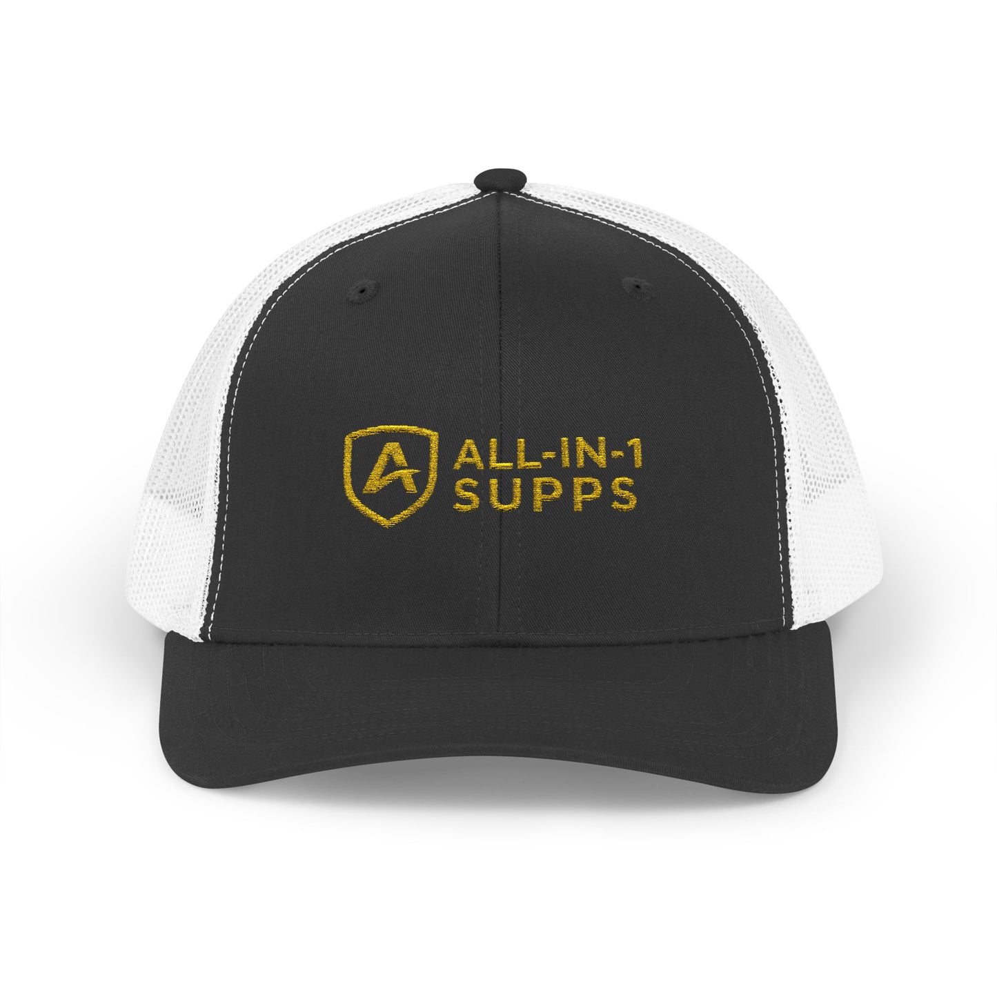 All-In-1 Supps Embroidered Trucker Cap