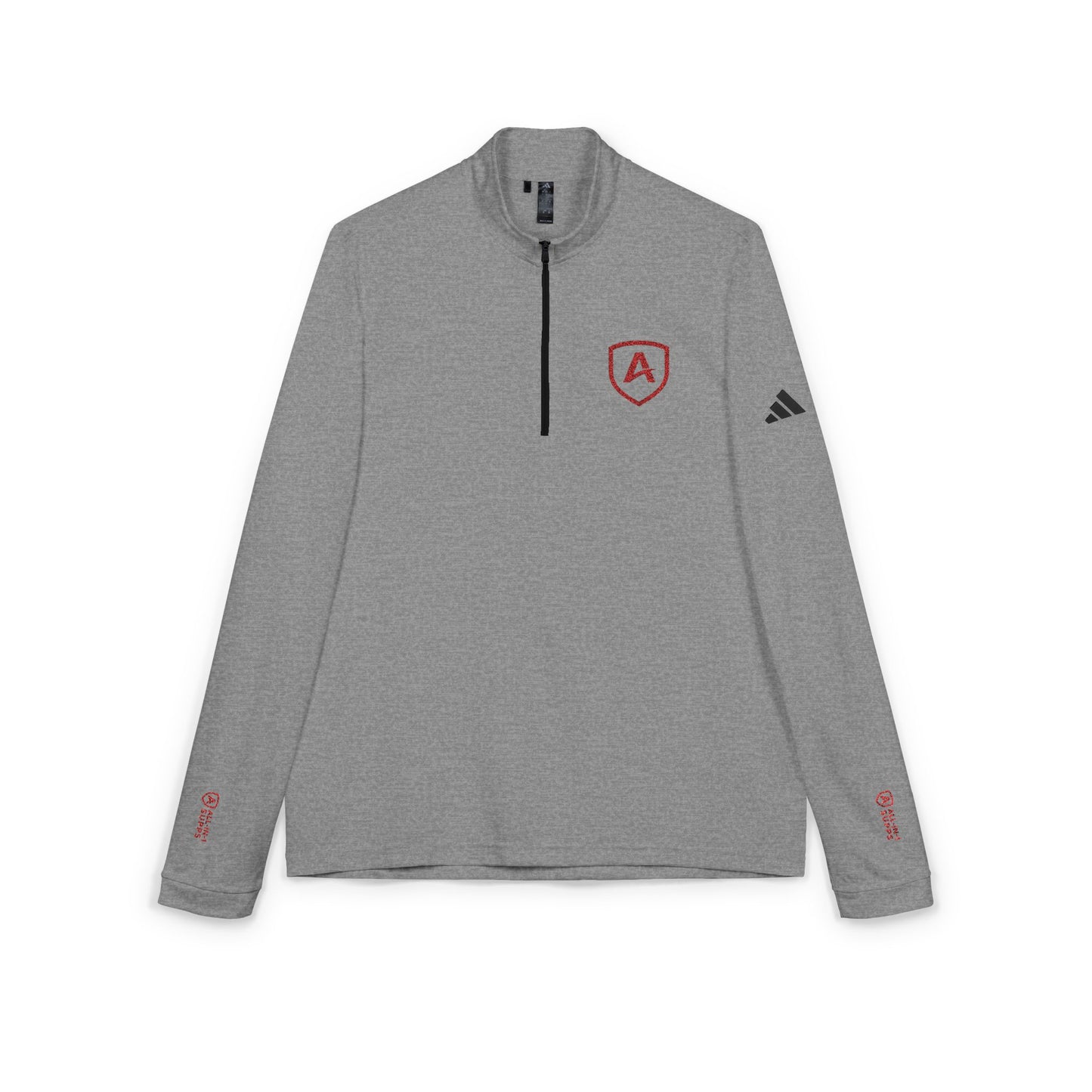 All-In-1 Supps Embroidered Quarter-Zip Pullover
