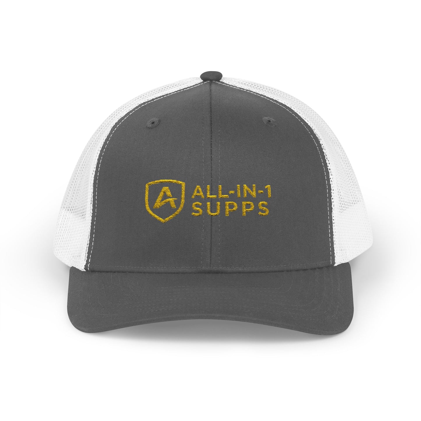 All-In-1 Supps Embroidered Trucker Cap