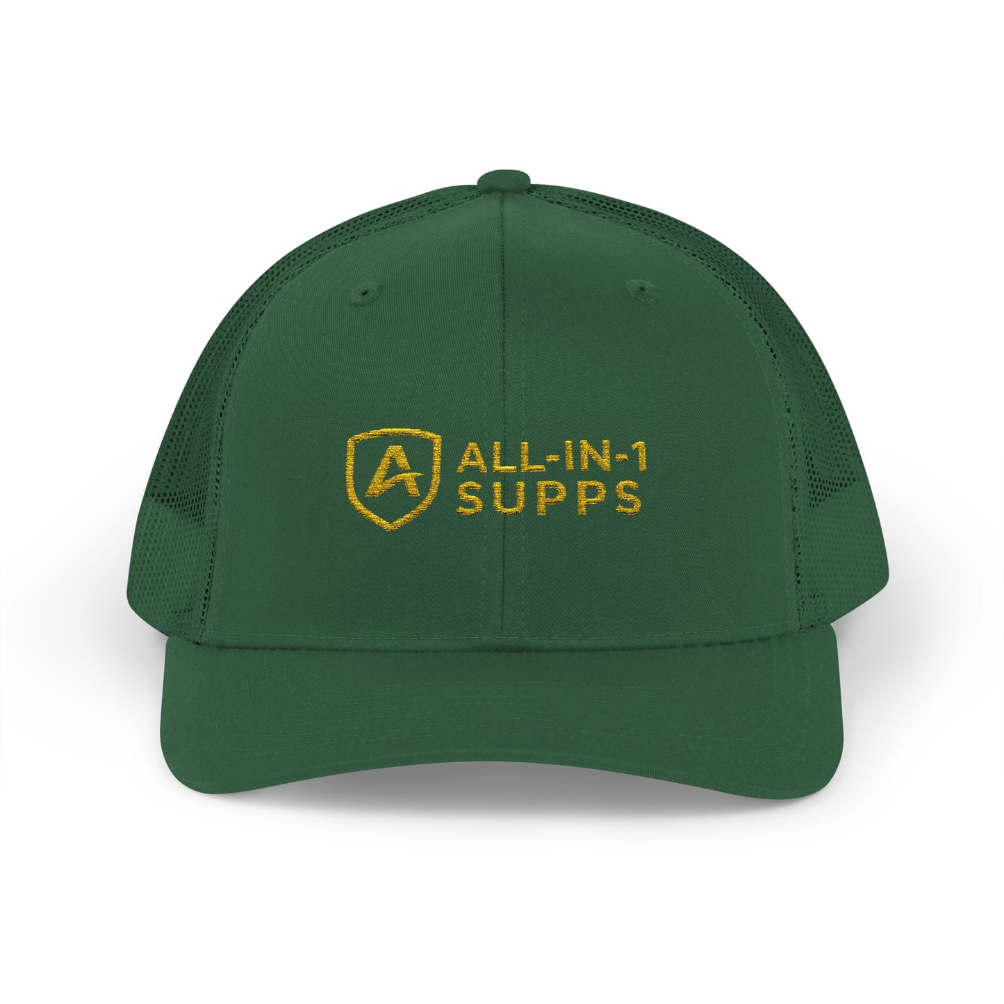 All-In-1 Supps Embroidered Trucker Cap