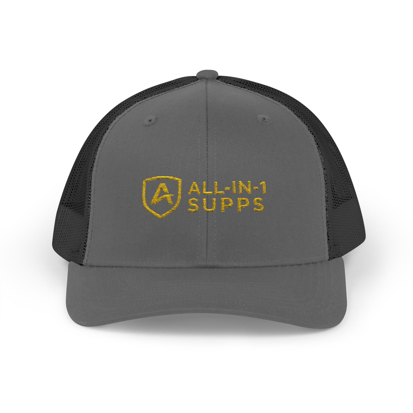 All-In-1 Supps Embroidered Trucker Cap
