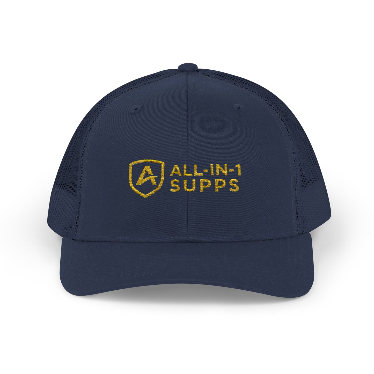 All-In-1 Supps Embroidered Trucker Cap