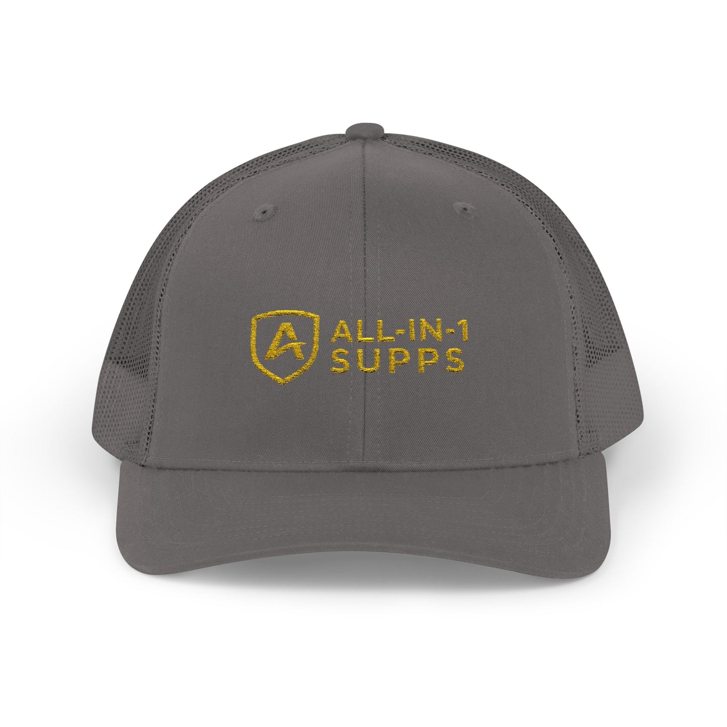 All-In-1 Supps Embroidered Trucker Cap