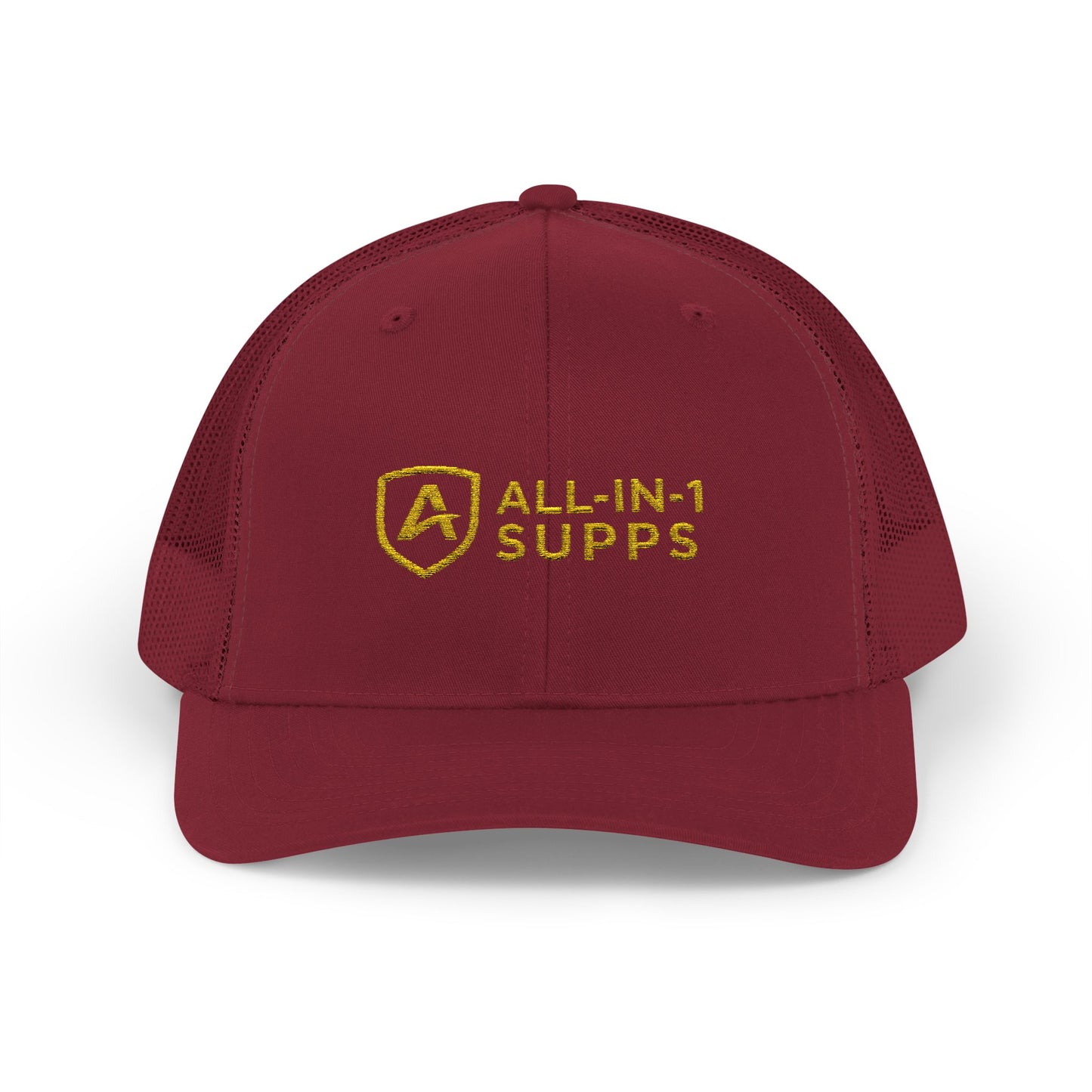 All-In-1 Supps Embroidered Trucker Cap