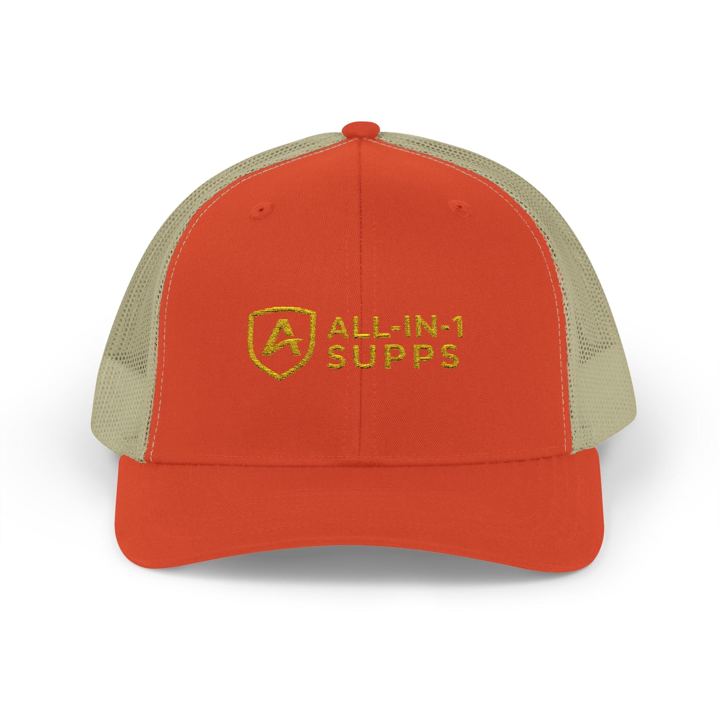 All-In-1 Supps Embroidered Trucker Cap